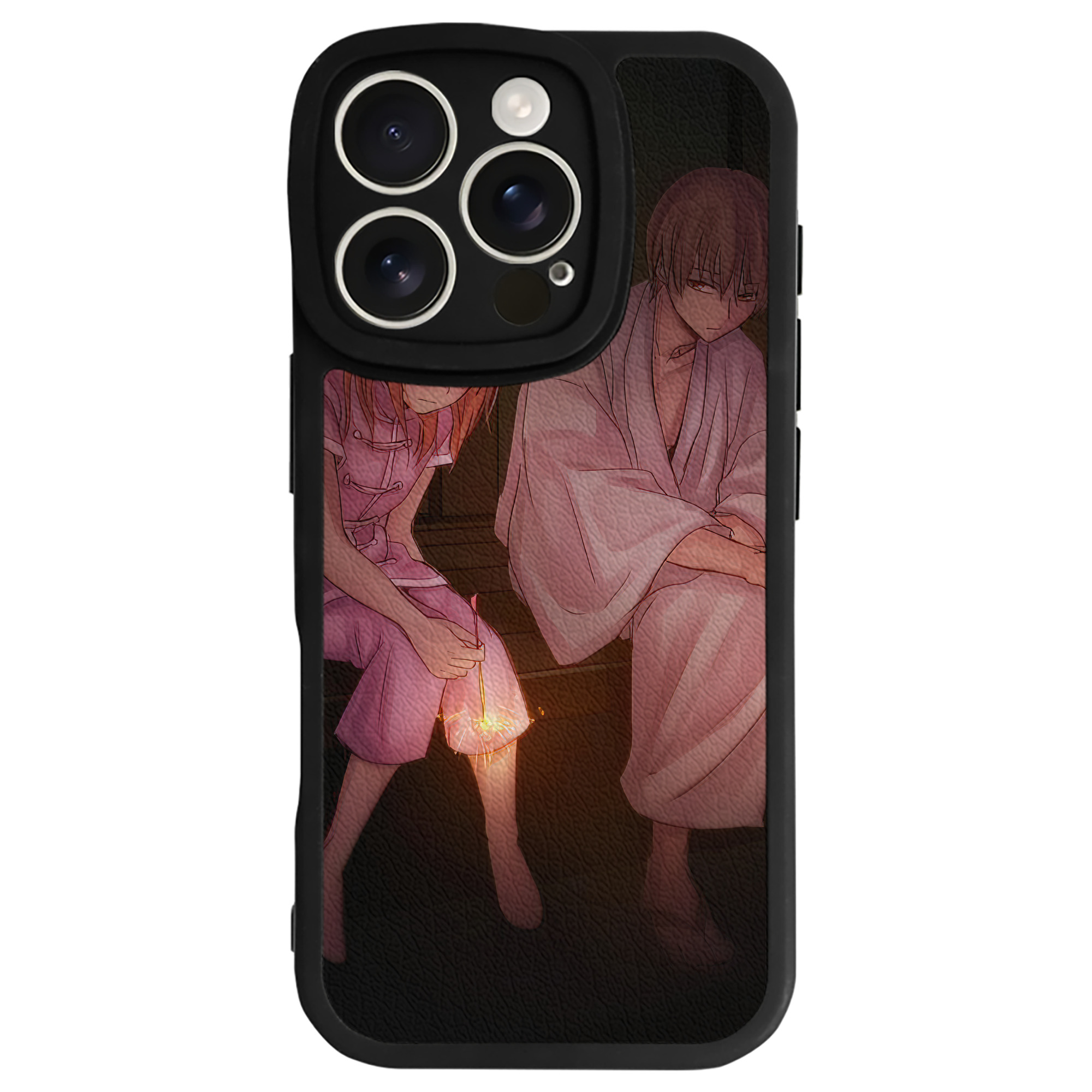 （画像用） ぎんたま 坂田銀時（さかたぎんとき） 神楽 志村新八（しむら しんぱち） GINTAMA Sakata Gintoki Kagura Shimura Shinpachi 【iPhone 16シリーズ対応】シリコンスマホケース（レザー調） 材質：シリコン